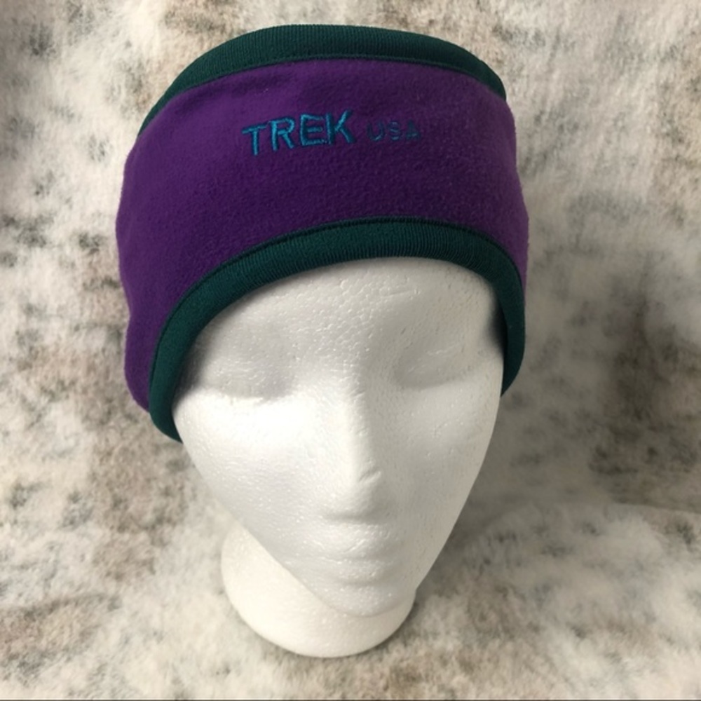 Trek USA Purple & Blue‎ Headband, OSFM
